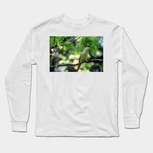Ring-necked Parakeet (Psittacula krameri) Long Sleeve T-Shirt